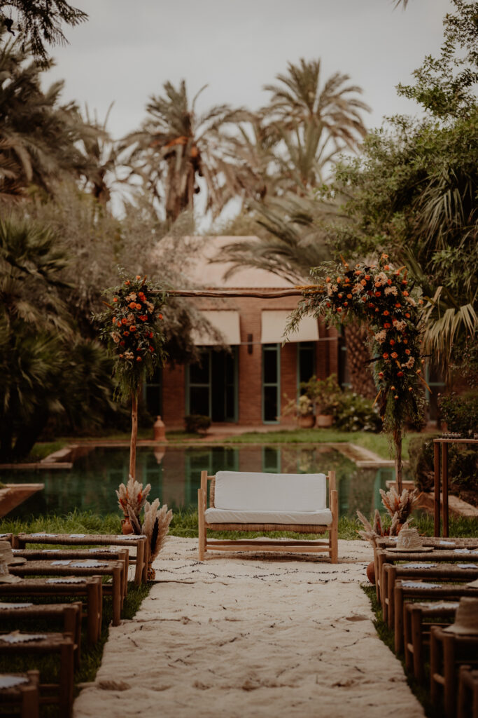 Le mariage champêtre d'Anissa et Yacine