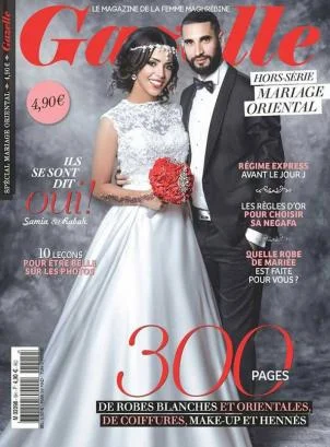 Couverture du magazine Gazelle, hors-série mariage oriental