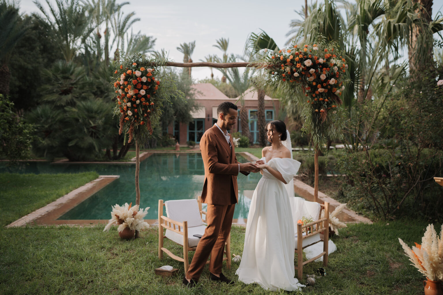 Mariage bohème à Marrakech
