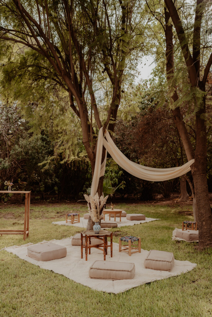 Le mariage champêtre d'Anissa et Yacine