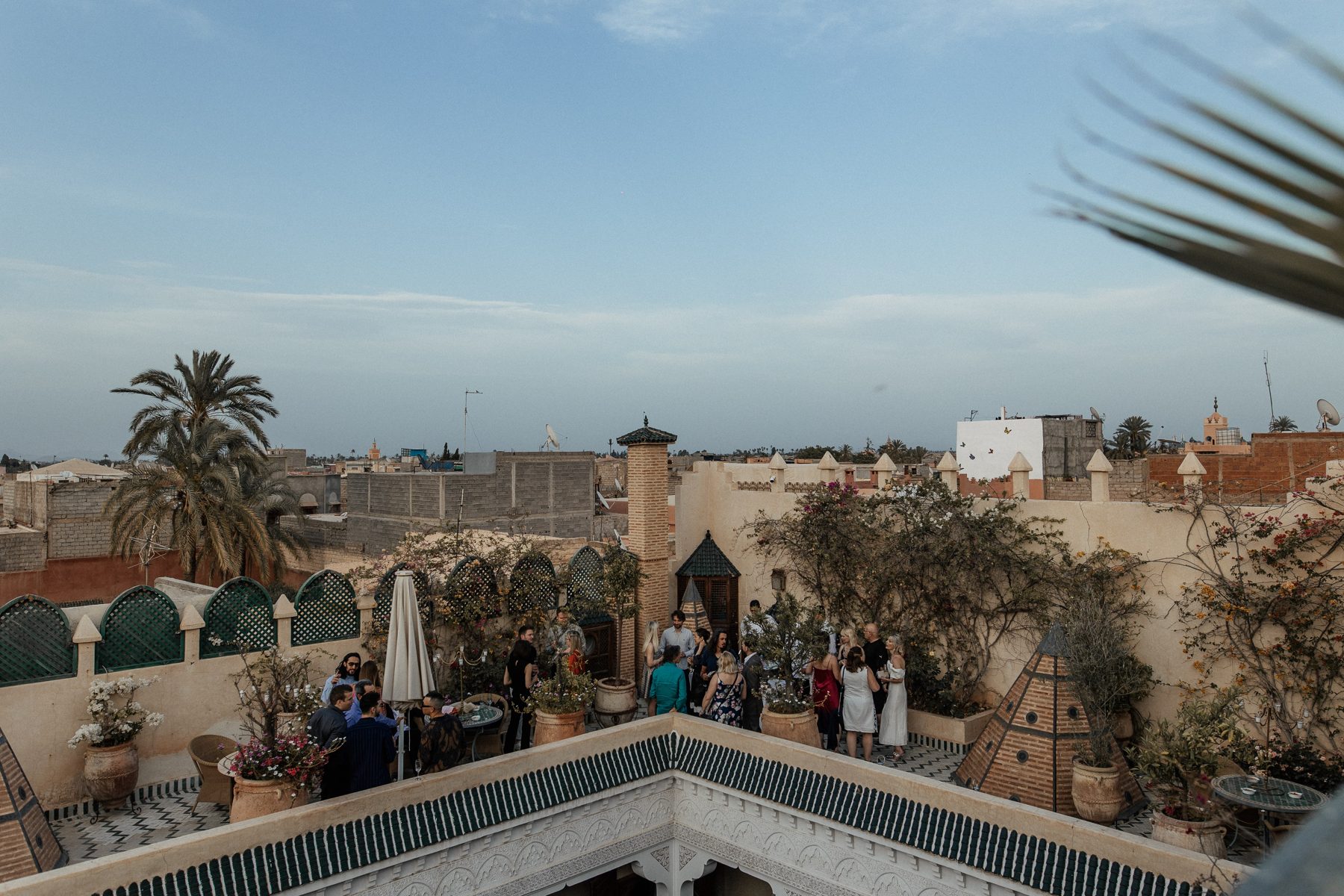 Dîner privé dans un riad