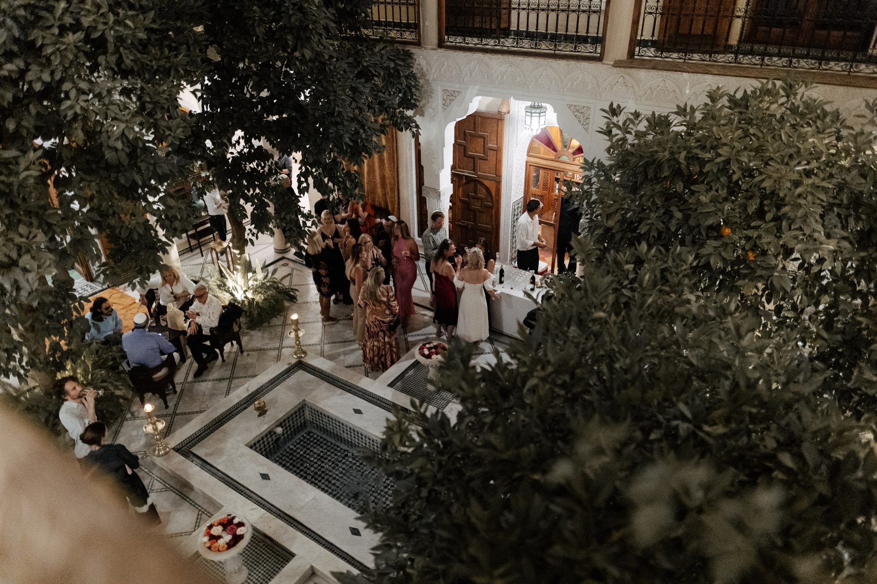 Dîner privé dans un riad