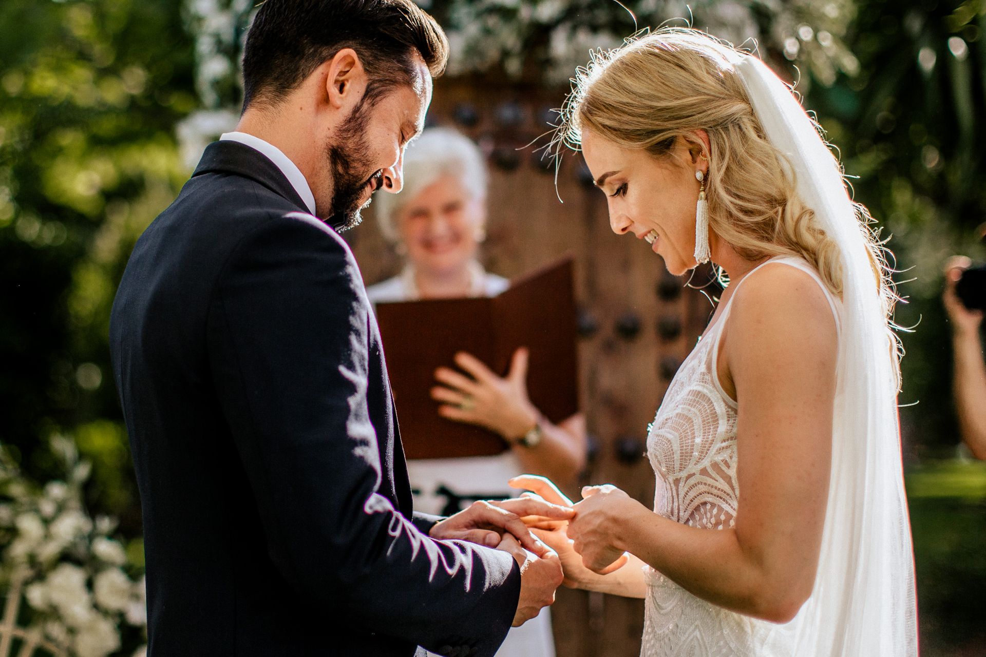 Mariage romantique et bohème